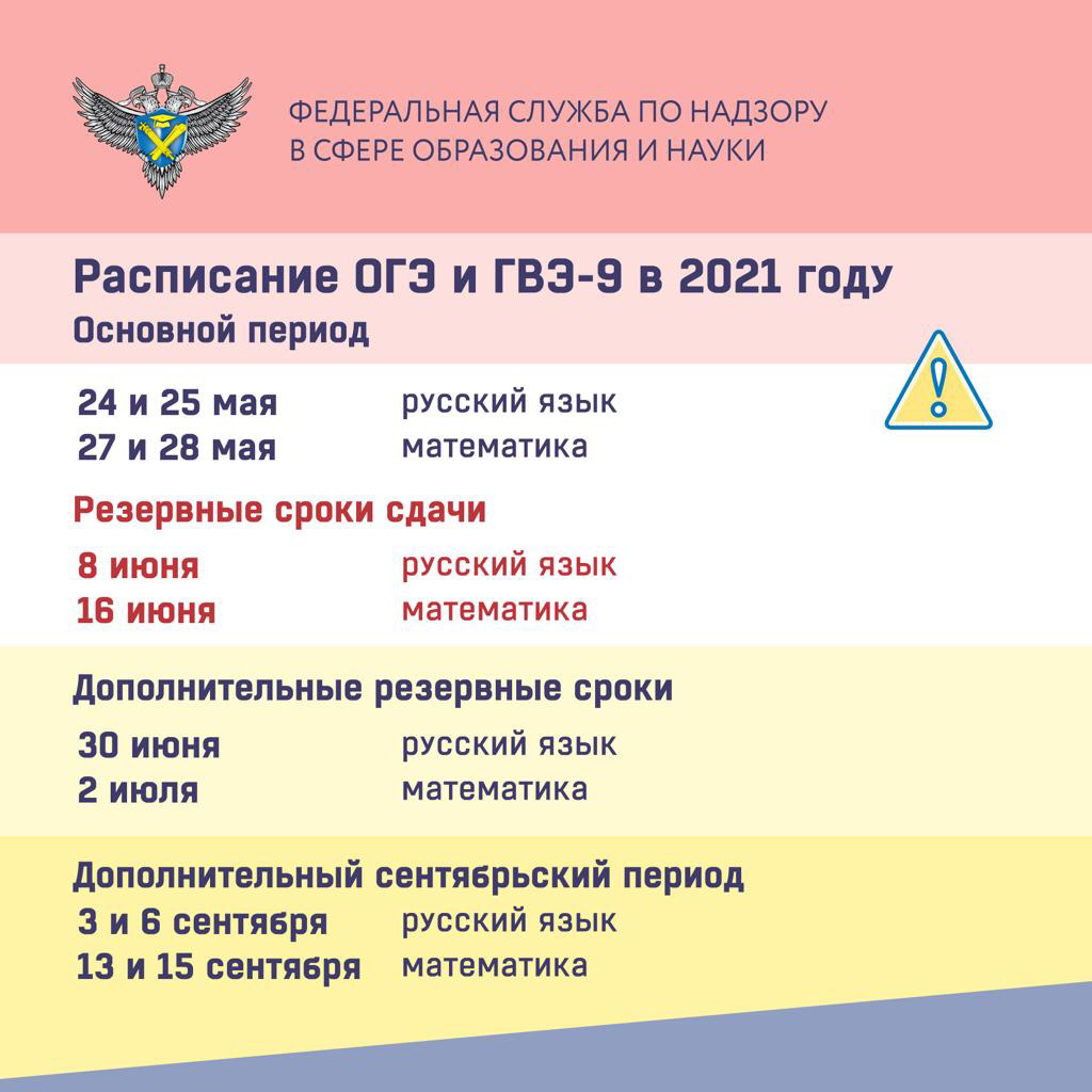 Расписание экзаменов – Управление образования муниципального района 